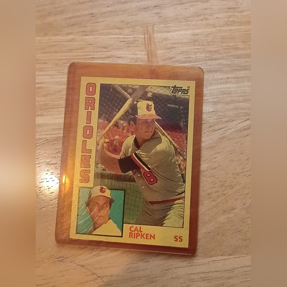 1984 Topps Cal Ripken Jr. Baseball Card Baltimore Orioles
